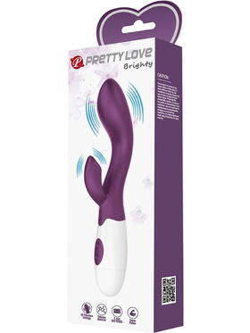 Pretty Love: Brighty, Rabbit Vibrator, purple