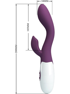 Pretty Love: Brighty, Rabbit Vibrator, purple