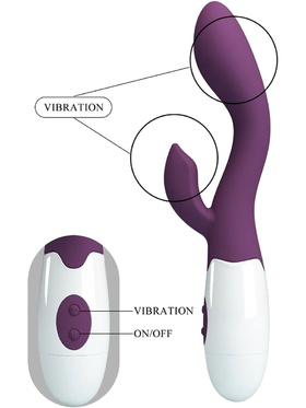 Pretty Love: Brighty, Rabbit Vibrator, purple