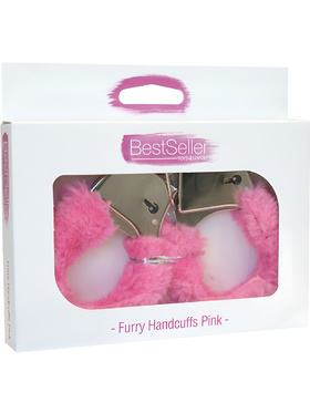 Toyz4Lovers: BestSeller Furry Handcuffs, pink