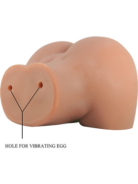 Crazy Bull: Mila, Realistic Masturbator with Vibrator, dark