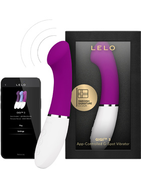 LELO: Gigi 3, App-Controlled G-Spot Vibrator, deep rose