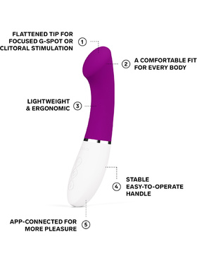 LELO: Gigi 3, App-Controlled G-Spot Vibrator, deep rose