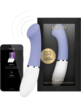 LELO: Gigi 3, App-Controlled G-Spot Vibrator, powder blue