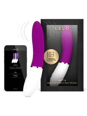 LELO: Liv 3, App-Controlled G-Spot Vibrator, deep rose