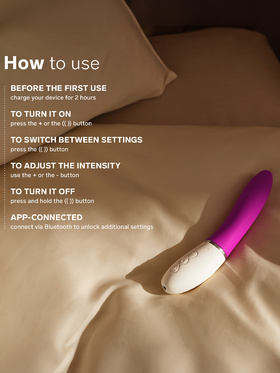LELO: Liv 3, App-Controlled G-Spot Vibrator, plum