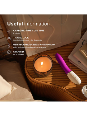 LELO: Liv 3, App-Controlled G-Spot Vibrator, powder blue