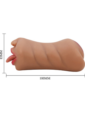 Crazy Bull: Sarah, Oral/Vaginal Masturbator, dark