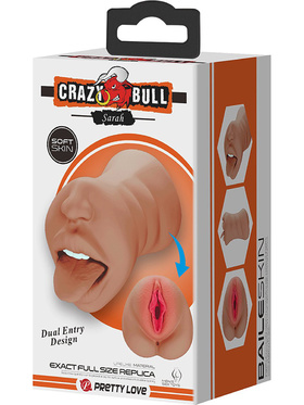 Crazy Bull: Sarah, Oral/Vaginal Masturbator, dark