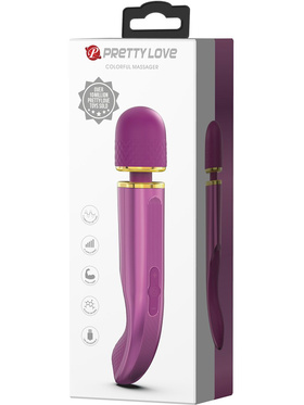 Pretty Love: Colorful Massager, purple