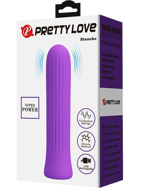 Pretty Love: Blanche Mini Vibrator, purple