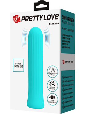 Pretty Love: Blanche Mini Vibrator, turquoise