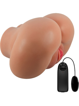 Crazy Bull: Luna, Realistic Masturbator with Vibrator, dark