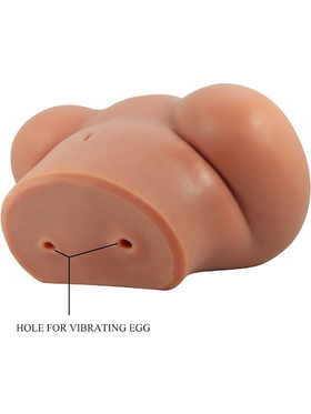 Crazy Bull: Luna, Realistic Masturbator with Vibrator, dark