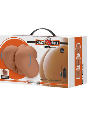 Crazy Bull: Luna, Realistic Masturbator with Vibrator, dark