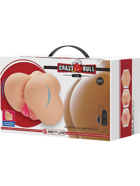 Crazy Bull: Luna, Realistic Masturbator with Vibrator, light