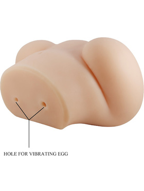 Crazy Bull: Luna, Realistic Masturbator with Vibrator, light