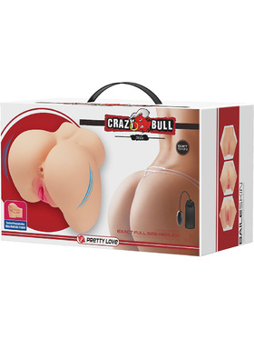 Crazy Bull: Mila, Realistic Masturbator with Vibrator, light