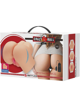 Crazy Bull: Hailey, Realistic Masturbator with Vibrator, light