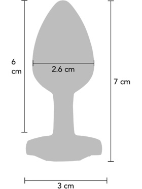 Toy Joy: Time to Shine Butt Plug, gold