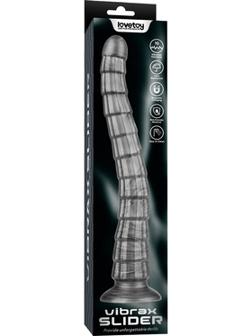 LoveToy: King Sized Vibrating Vibrax Slider, 37 cm