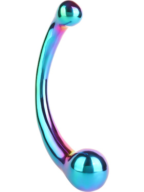 Mr Steel: The Curvy G-spot Double Ended Rainbow