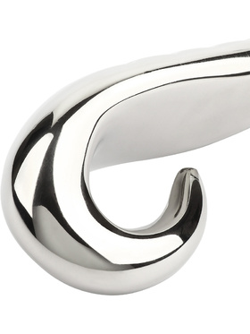 Mr Steel: Devil's Tongue Dildo, silver