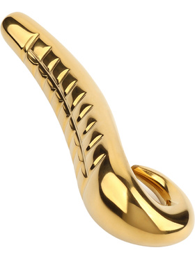 Mr Steel: Devil's Tongue Dildo, gold