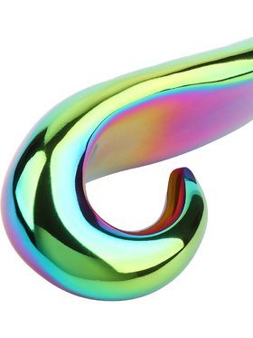 Mr Steel: Devil's Tongue Dildo, rainbow