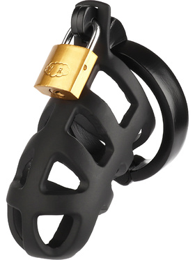 Mr Steel: Brutal Chastity Cage, black