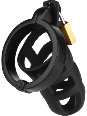 Mr Steel: Brutal Chastity Cage, black
