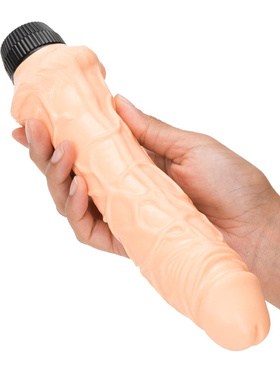 SevenCreations: Perfect Pleasures Dildo Vibrator, 24 cm, light