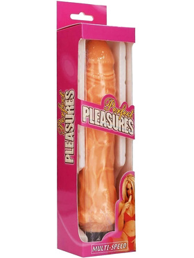 SevenCreations: Perfect Pleasures Dildo Vibrator, 24 cm, light