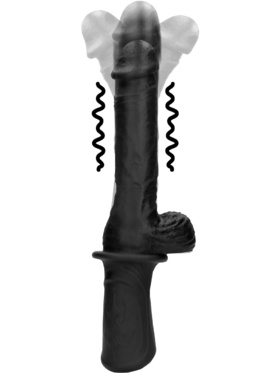 Ouch!: Handheld Liquid Silicone Thrusting Vibrator