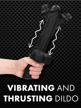 Ouch!: Handheld Liquid Silicone Thrusting Vibrator