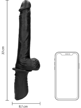 Ouch!: Handheld Liquid Silicone Thrusting Vibrator