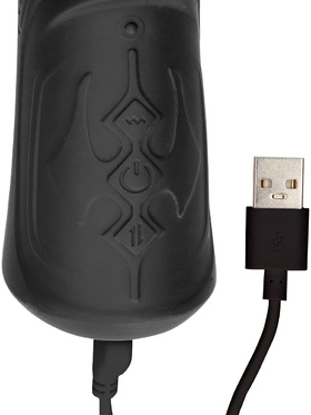 Ouch!: Handheld Liquid Silicone Thrusting Vibrator