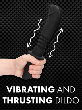 Ouch!: Handheld Silicone Thrusting Vibrator