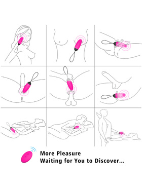 Toyz4Lovers: Elys, Sensual Games Egg Vibrator with Remote