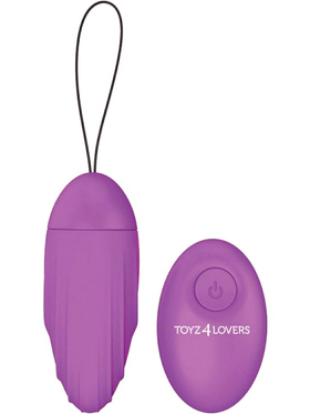 Toyz4Lovers: Elys, Ripple Egg Vibrator with Remote, purple 
