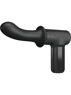 Pretty Love: DJ Doctor, Massage Gun with Dildo, black