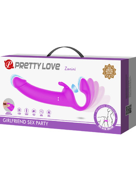 Pretty Love: Zanini, Vibrating Strapless Strap-On