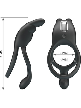 Pretty Love: Dwayne, Vibrating Cock Ring