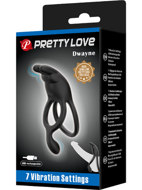 Pretty Love: Dwayne, Vibrating Cock Ring
