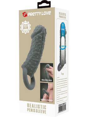 Pretty Love: Fogg, Realistic Penis Sleeve