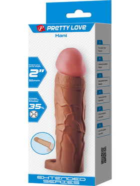 Pretty Love: Hani, Realistic Penis Sleeve + 5 cm