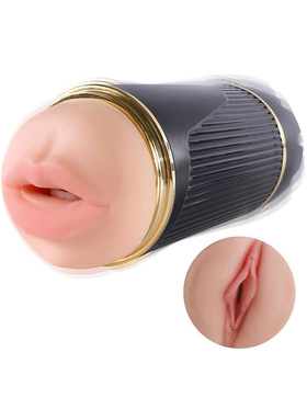 Mistress: Kay Vibrating Double Masturbator, Vagina & Mouth