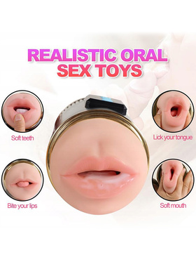 Mistress: Kay Vibrating Double Masturbator, Vagina & Mouth