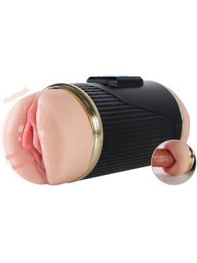 Mistress: Kay Vibrating Double Masturbator, Vagina & Mouth