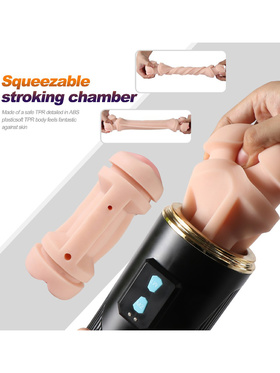 Mistress: Kay Vibrating Double Masturbator, Vagina & Mouth